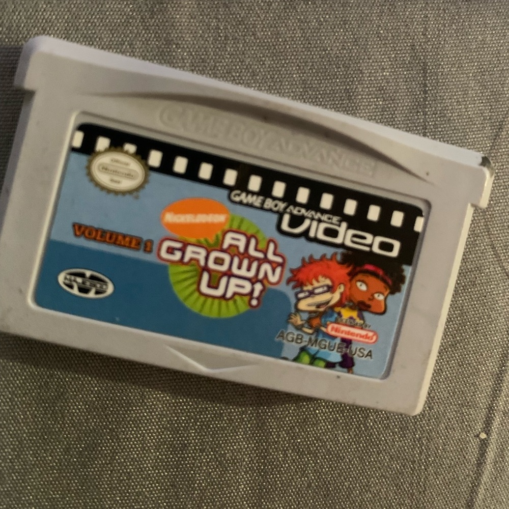 GameBoy advance ALL grown up! Volume 1